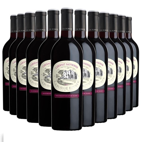 Case of 12 La Forge Cabernet Sauvignon 75cl Red Wine
